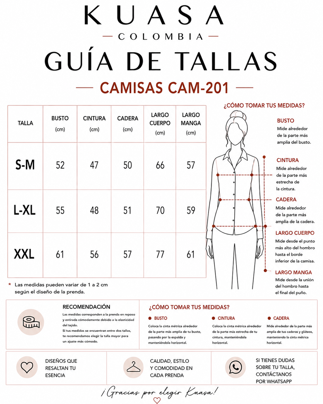 Camisa Atelier - Manga larga de cuello clásico