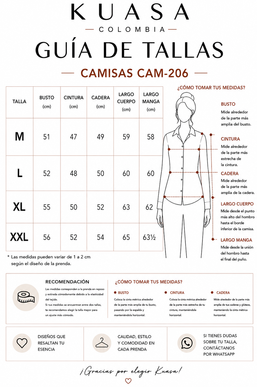 Camisa Atelier Silk - Manga larga de cuello clásico
