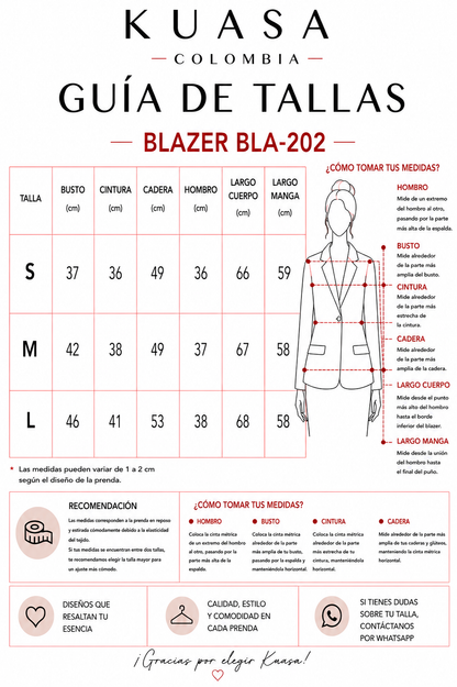 Blazer Essence – Largo medio con botón central y bolsillos de tapa