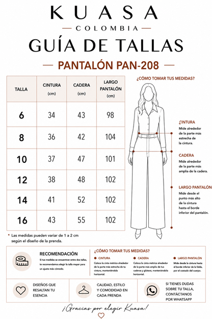 Pantalón Eclipse Clean - Bota ancha con bolsillos laterales