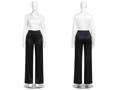 Pantalón Eclipse Clean - Bota ancha con bolsillos laterales