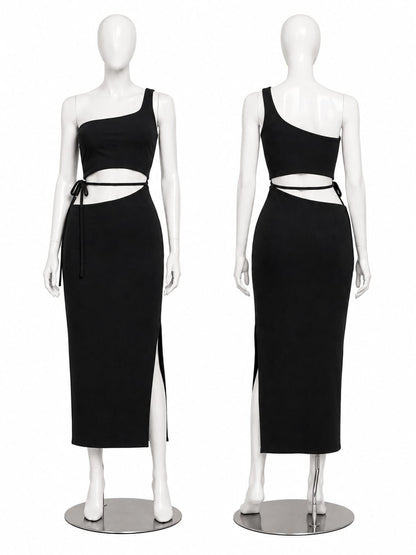 Vestido Serena - Corte midi strapless