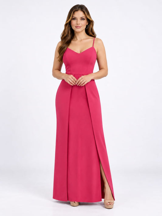 Vestido Alessia - Corte largo con doble apertura lateral